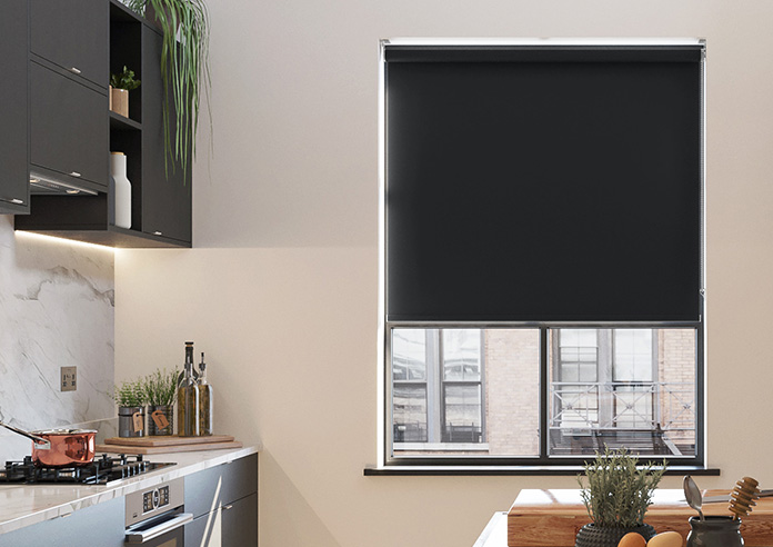Trinity (FR Blackout), Pitch - Twist&Fit Roller Blind - Image 3